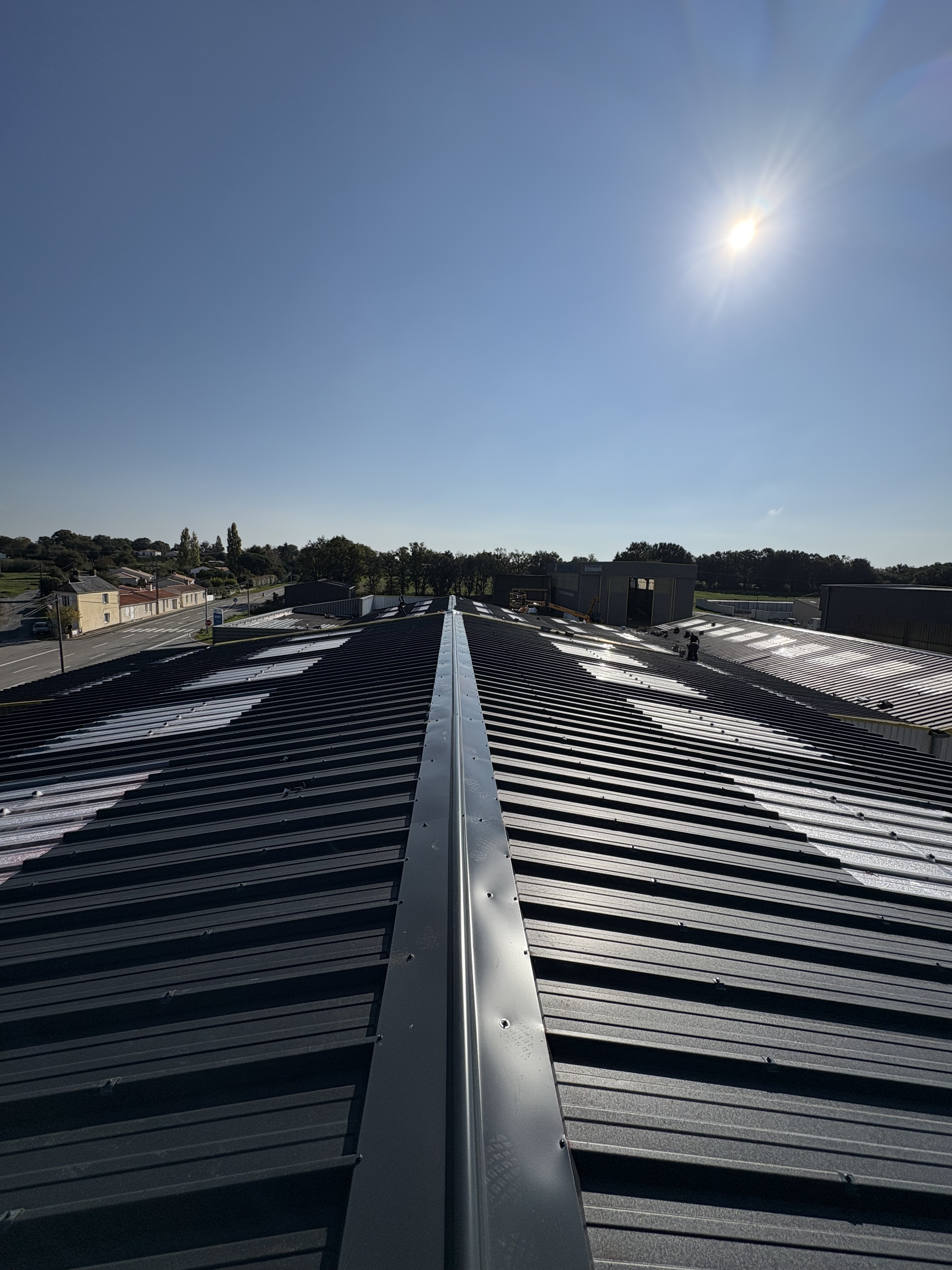 Chantier N2S — bâtiment d'exploitation Delavergne